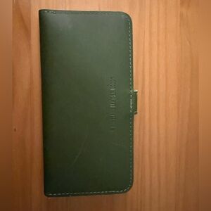 Portland Leather Green Wallet
